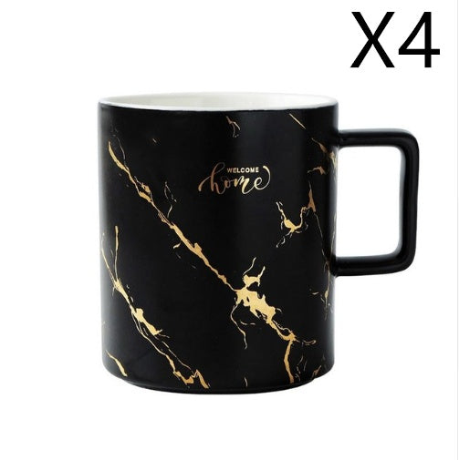 Marble Mug Nordic Style Marble Mug Cup Milk Coffee Water Drinking Cup Container Supplies