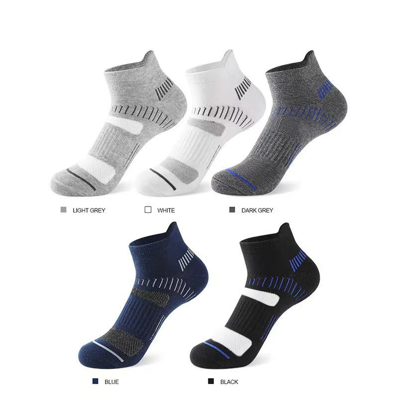 Mesh Cotton Sweat Wicking And Breathable Sports Socks