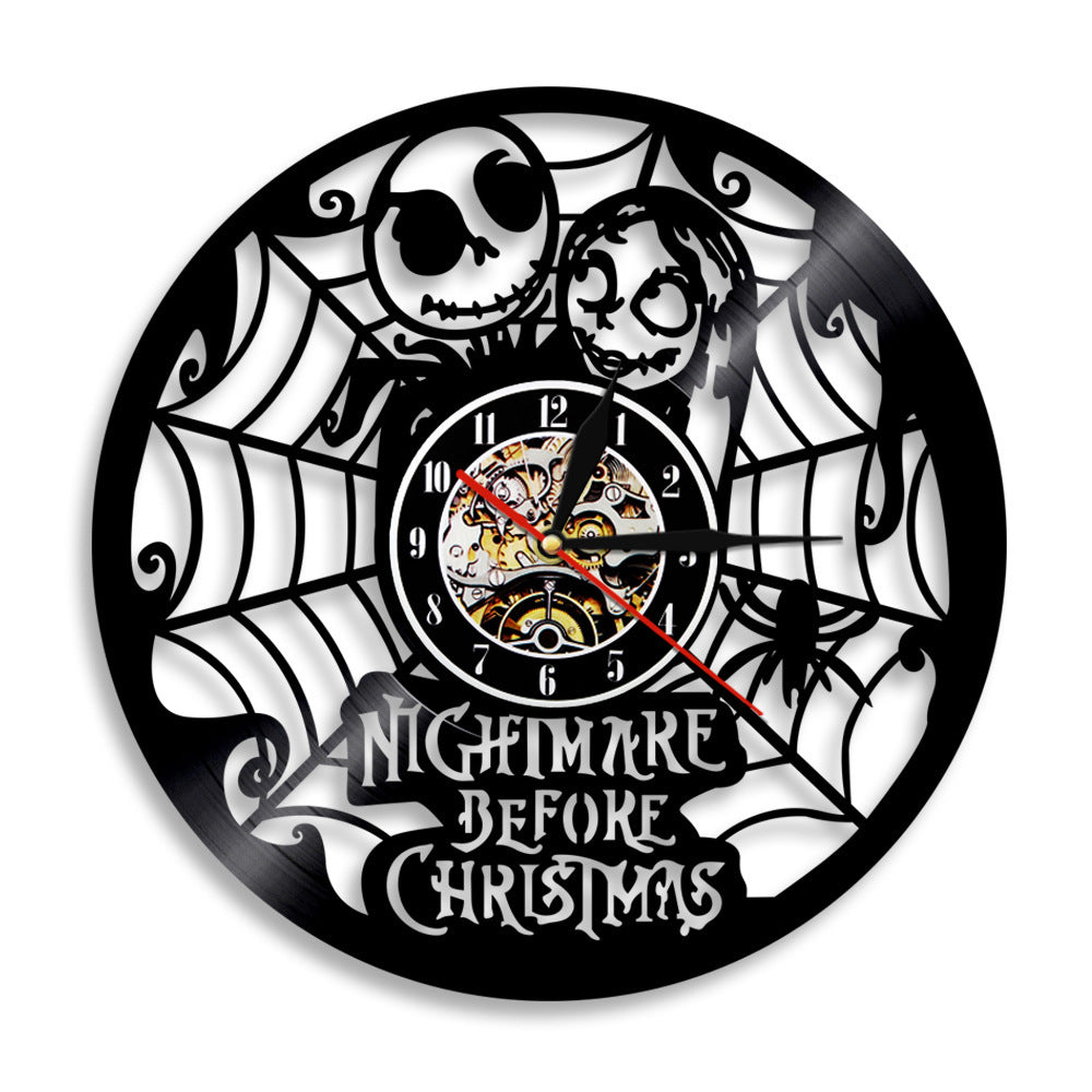 Christmas Night Cry Recording Wall Clock