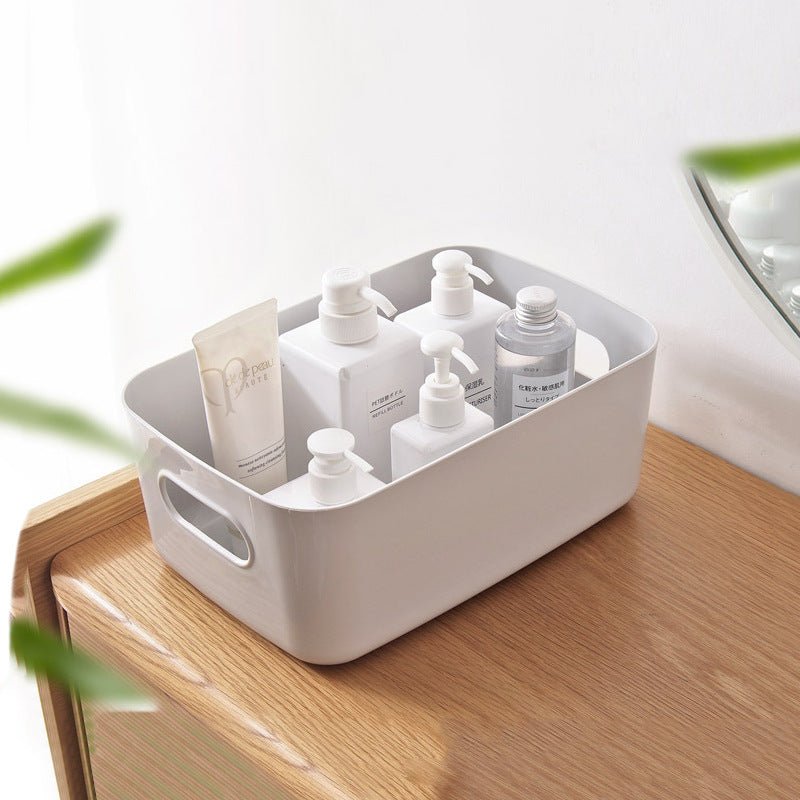 Desktop storage box bathroom cosmetics shelf