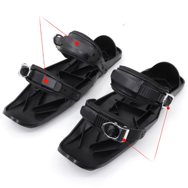 Simple Outdoor Sports Snow Mini Ski Shoes