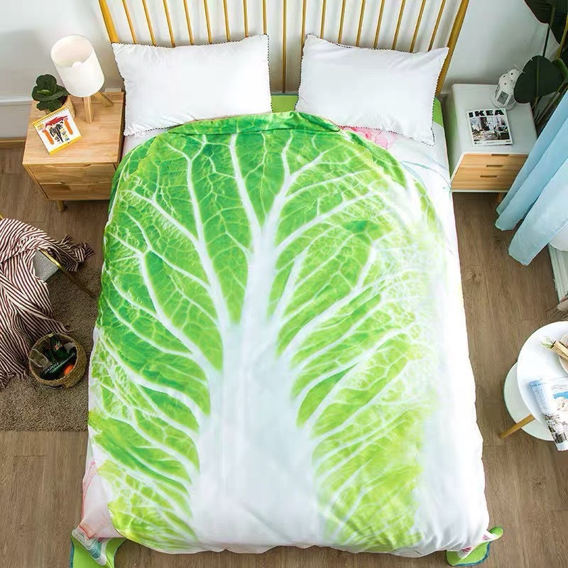 Creative Chinese cabbage blanket