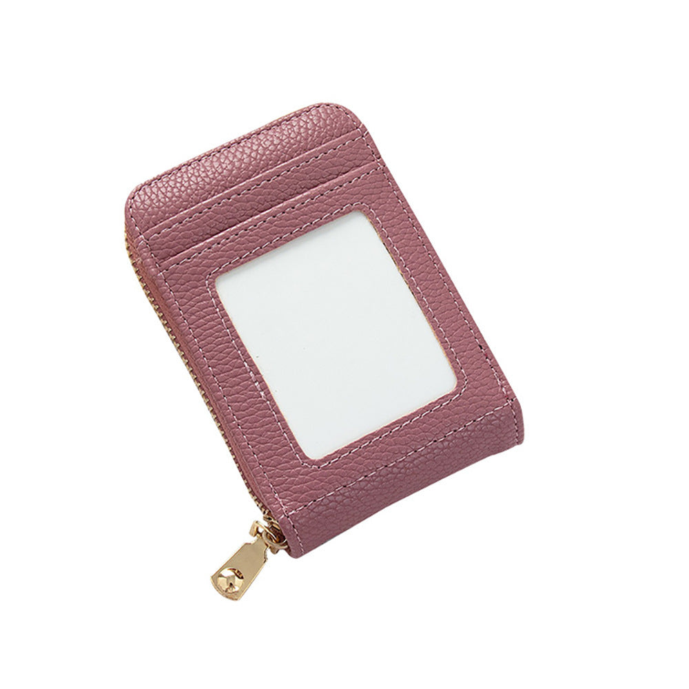 Card Holder Women's Anti-degaussing Mini And Simple Multi-function