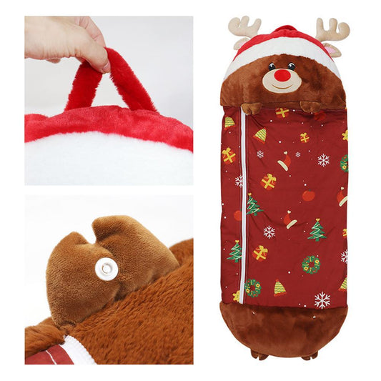 Air Conditioning Sleeping Bag Children's Cartoon Plush Big Children's Pillow