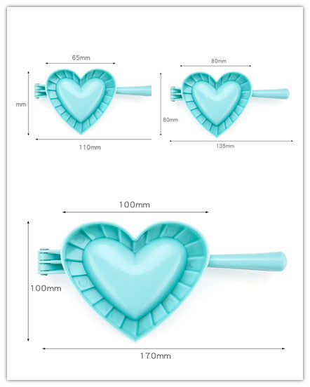 Plastic dumpling mould