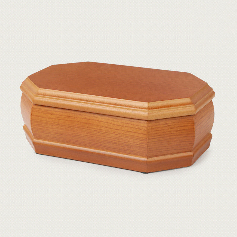 Jewelry Storage Box Solid Wood Octagonal Wood