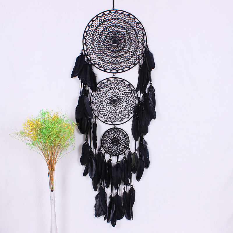 Concentric Hook Flower Dream Catcher