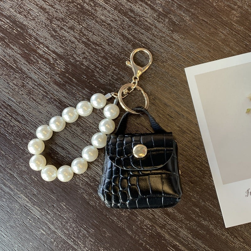 Pearl Bag Pendant Car Key Ring