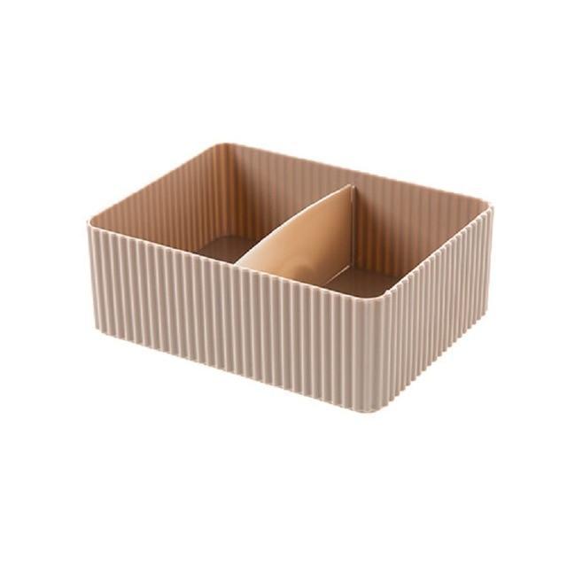 Desktop plastic storage box