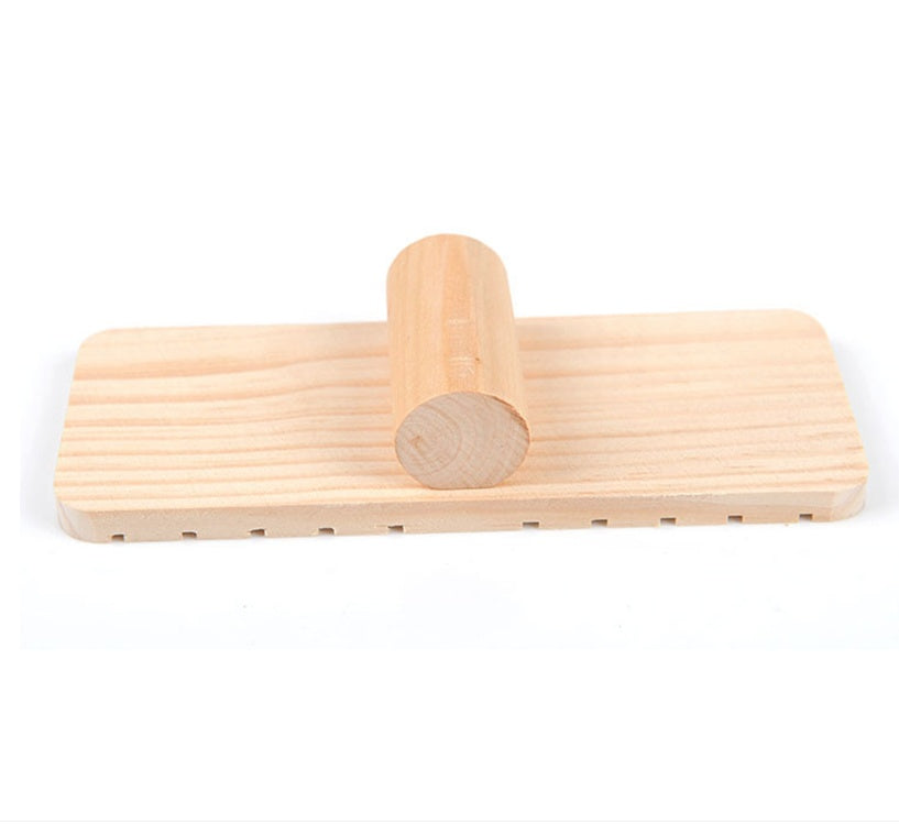 Hamster wooden seesaw