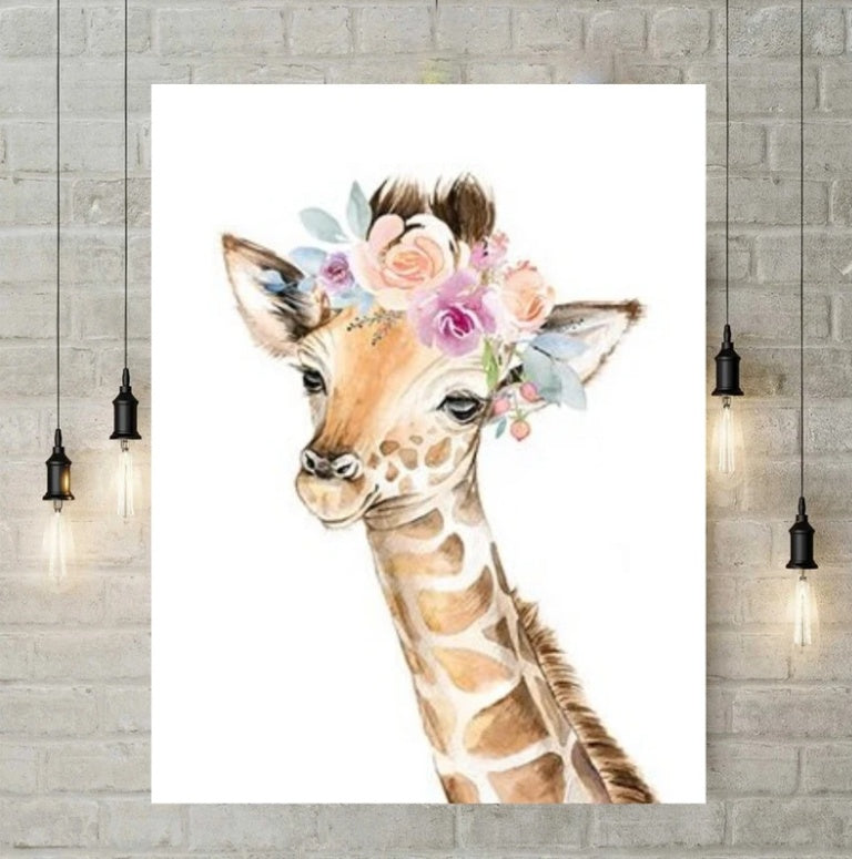 Giraffe Diamond Painting