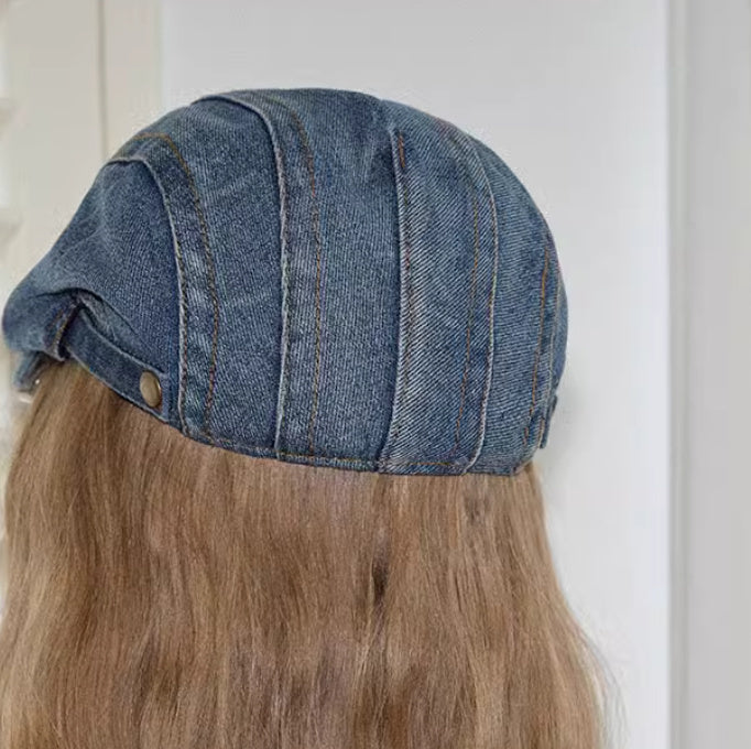 Fashionable Retro Denim Advance Hats Street Casual All-matching