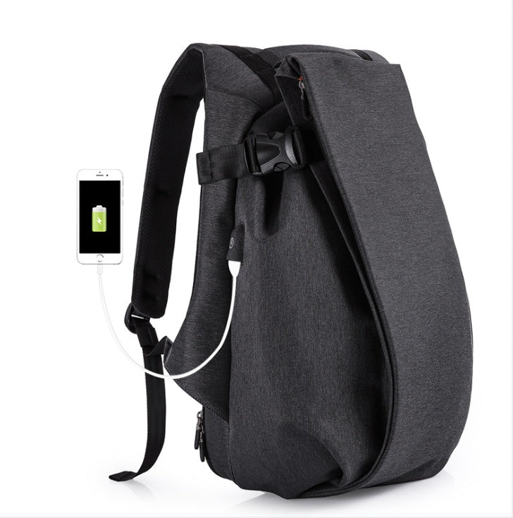 Men's fashion trend backpack Korean version of the backpack backpack male college sports and leisure computer travel bag