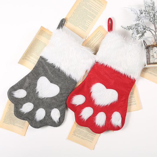 Christmas Long Hair Pet Socks