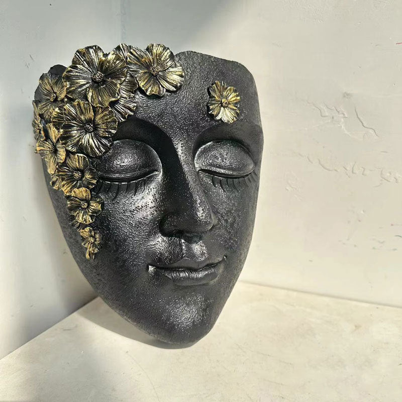 Creative Home Decoration Facial Wall Mounted Flower Pot