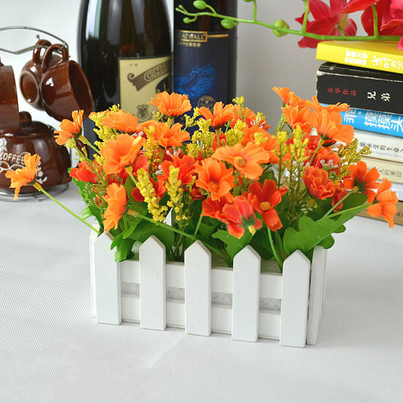 Porch Decoration Flowers And Green Plants Ornaments