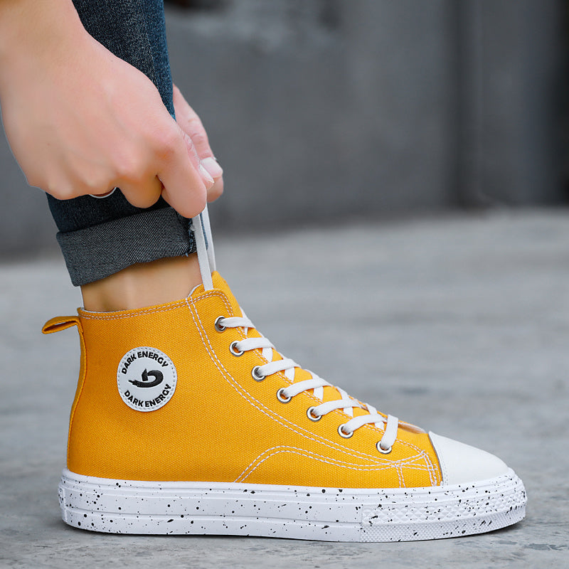 High-top canvas shoes sports casual sneakers