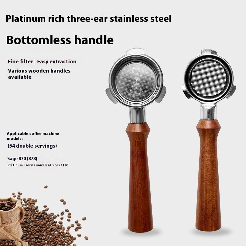 54mm Single-layer Strainer Coffee Machine Modified Bottomless Handle