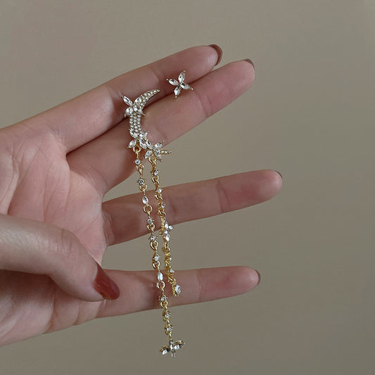 Moon Earrings Vintage Palace Style Earrings