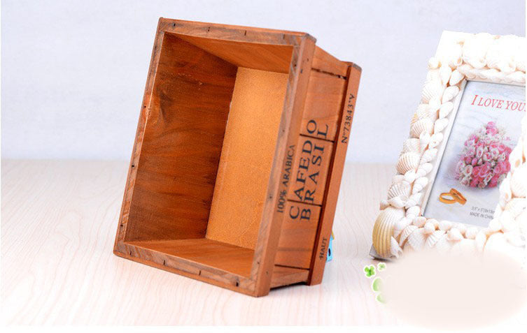 Gardening Wooden Hand-made Flower Maker Glove Box