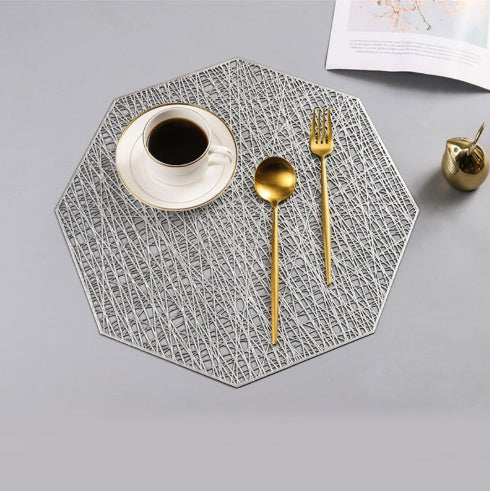 North European creative octagonal round placemat