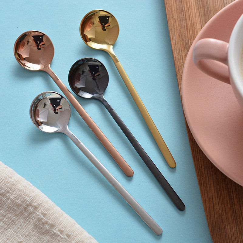 Matte frosted 304 coffee spoon