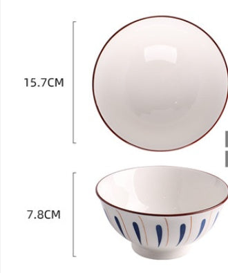 Japanese Ceramic Bowls Use A Single Large Bowl