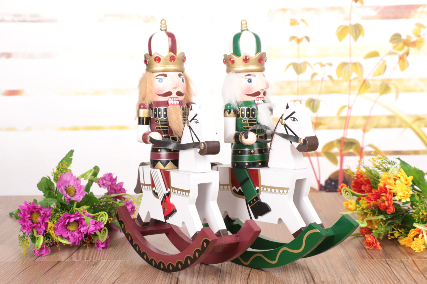 Wooden Nutcracker Soldiers Wooden Crafts Creative Ornaments