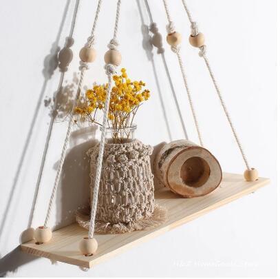 Hand-woven Tapestry Wall Decoration Rack