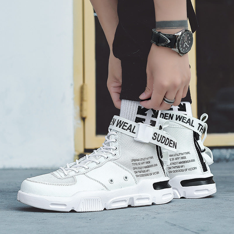 High-top sneakers canvas shoes