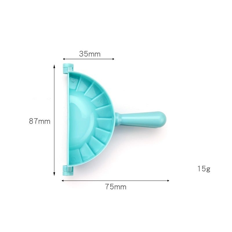 Plastic dumpling mould