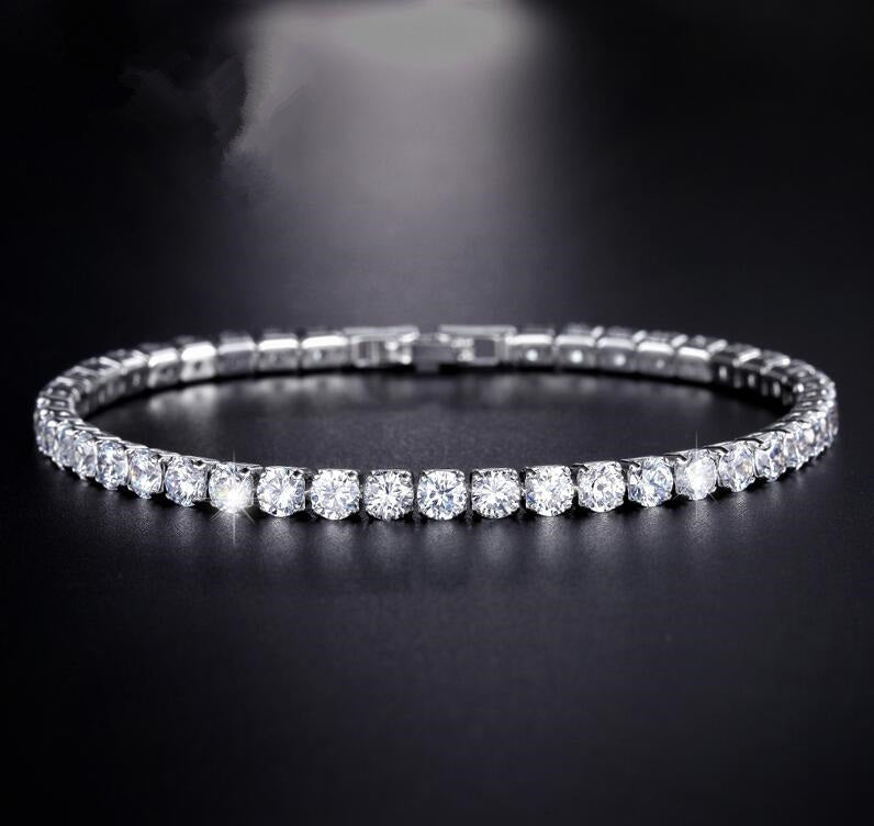 Cubic Zirconia Tennis Bracelet & Bangles For Women Christmas Gifts New Fashion Lady Jewelry