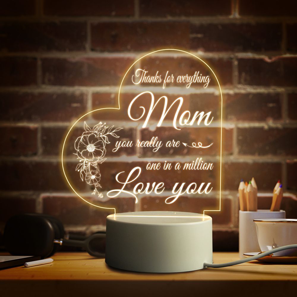 Small Night Light Warm Mother Room Decoration Personalized Ornaments