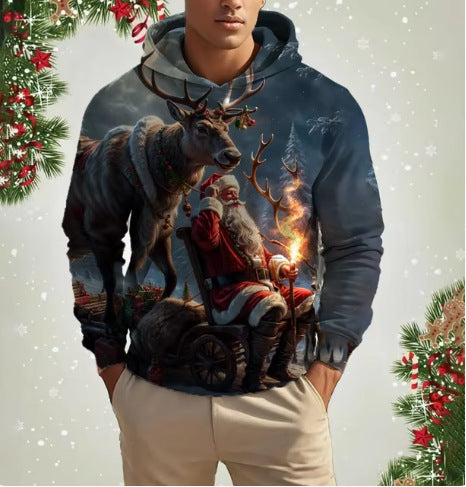 Santa Claus Men's Pattern Sweater