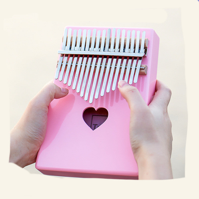 Love Wooden Kalimba Thumb Piano