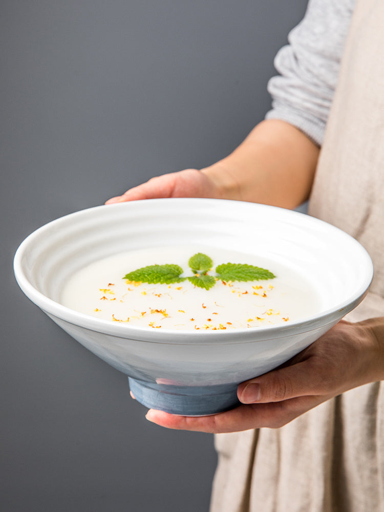 Ceramic Ramen Bowl Large Stylish And Good-looking Tableware