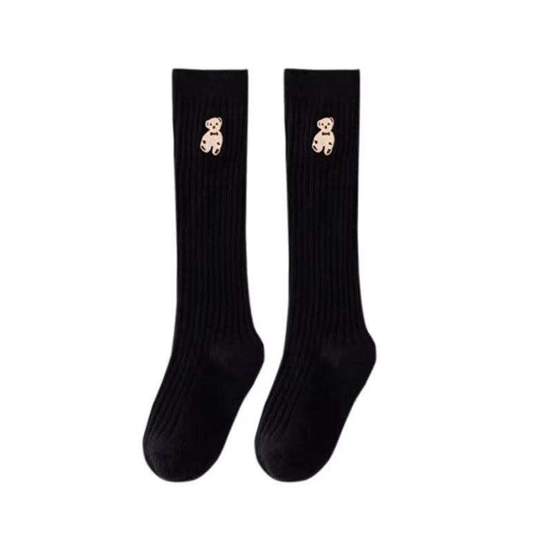 Little Bear Children Autumn Thin Mid-calf Length Socks