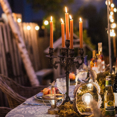 Dinner Props Romantic Lights Retro Garden