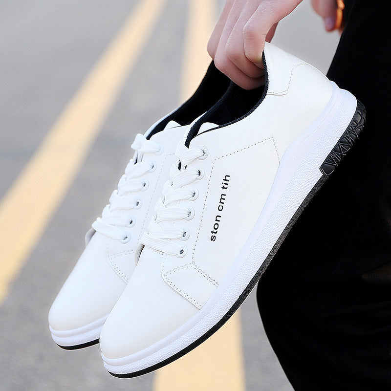 new boutique Mens Casual Shoes shoes lace shoes Korean white shoes wholesale fashion