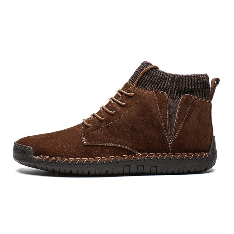 Men's Martin boots winter cotton