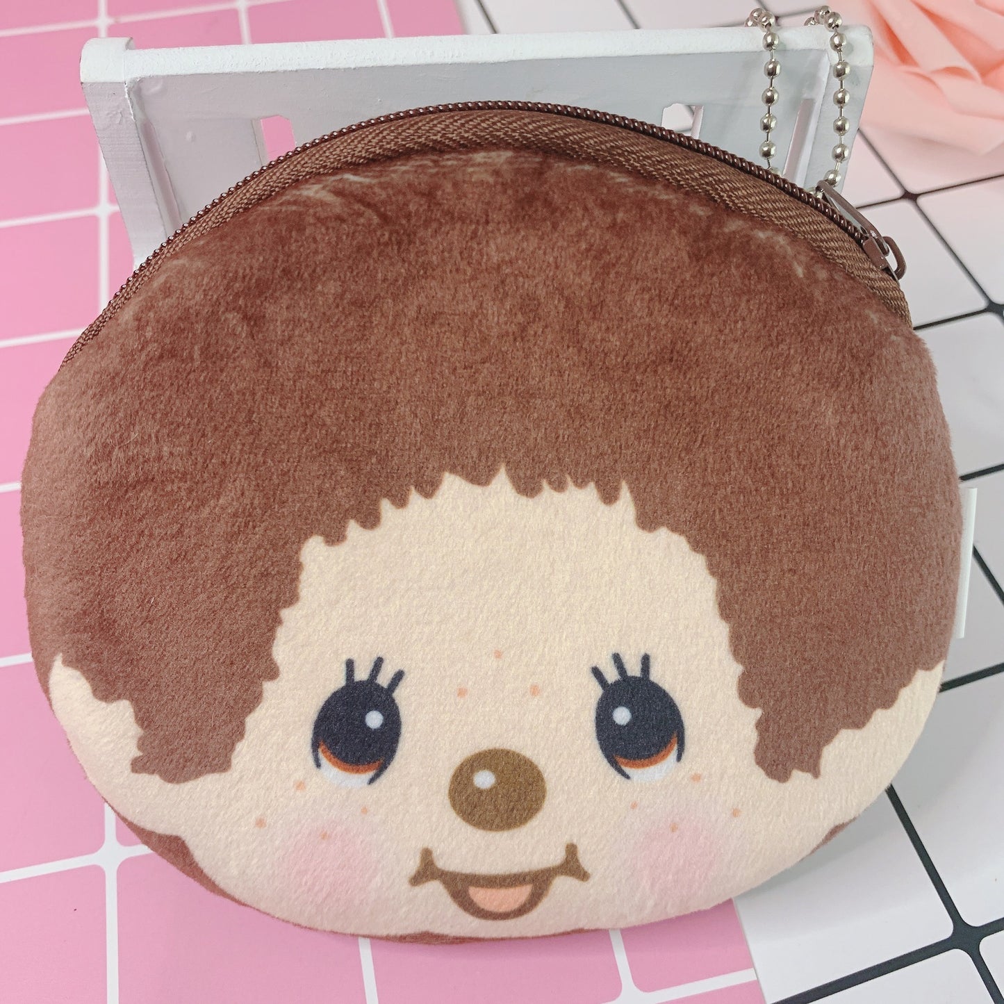 Cartoon Female Cute Student Portable Mini Plush Earphone Key Coin Purse