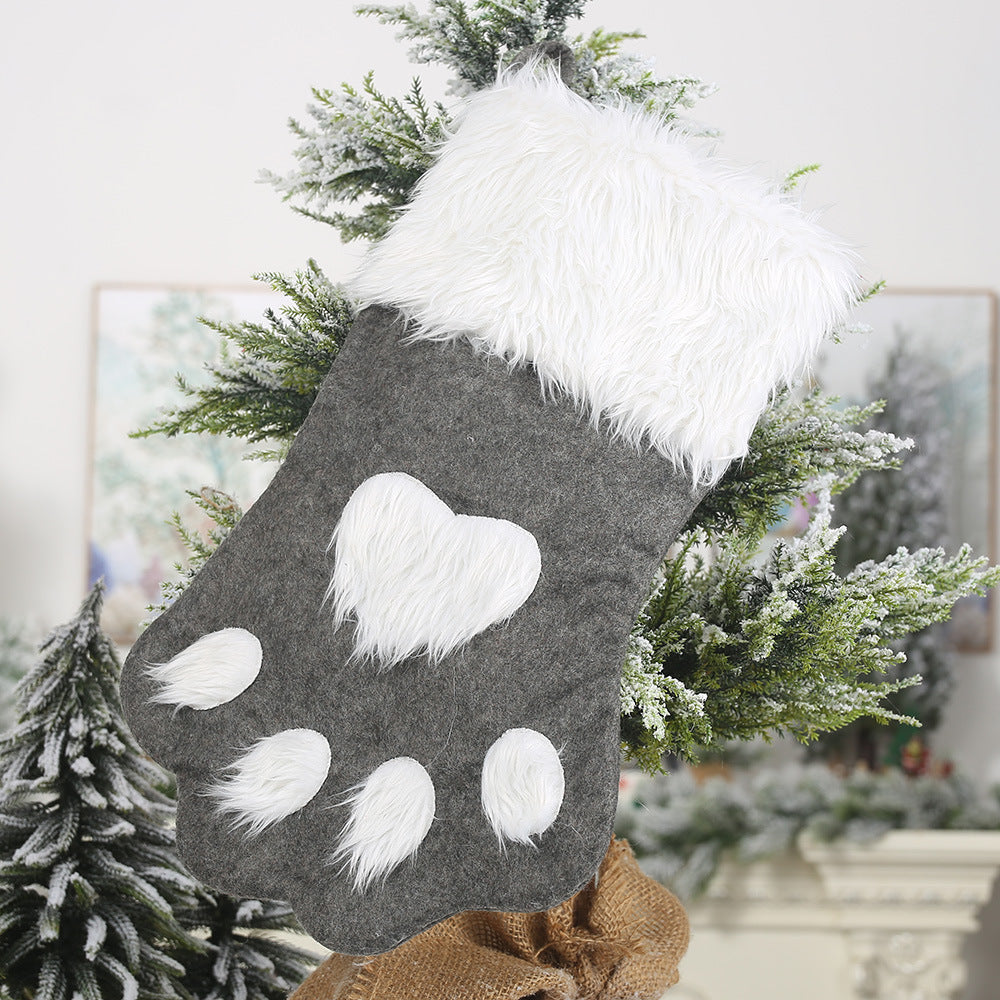 Christmas Long Hair Pet Socks