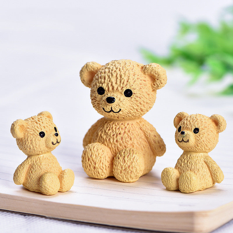 Creative Plastic Cute Small Animal Ornaments