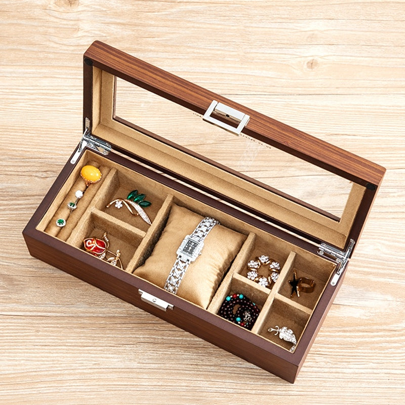 Wooden jewelry box