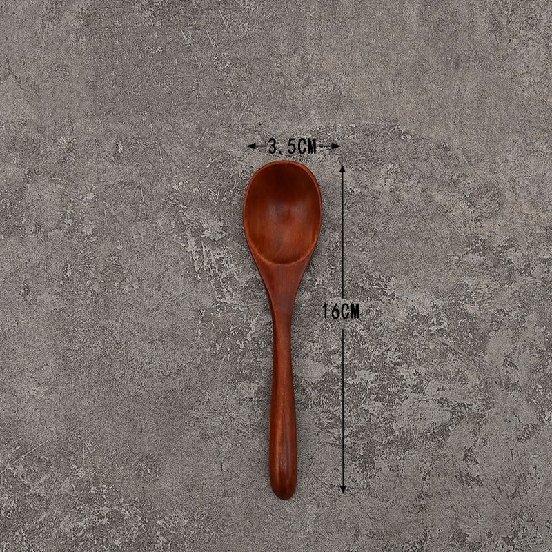 Household Fashion Wood Solid Wood Spoons