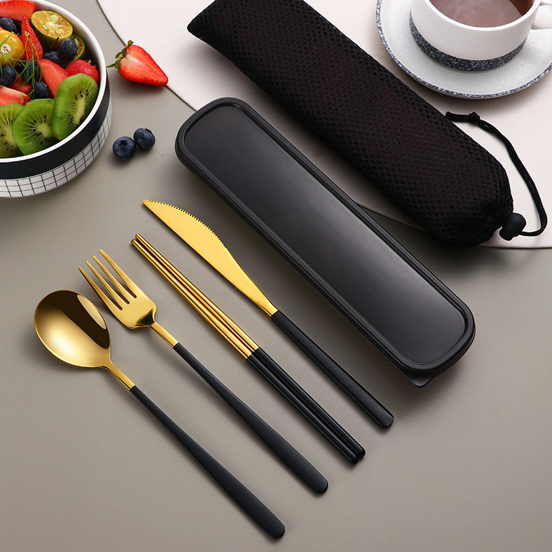 Stainless Steel Portable Gift Cutlery Set