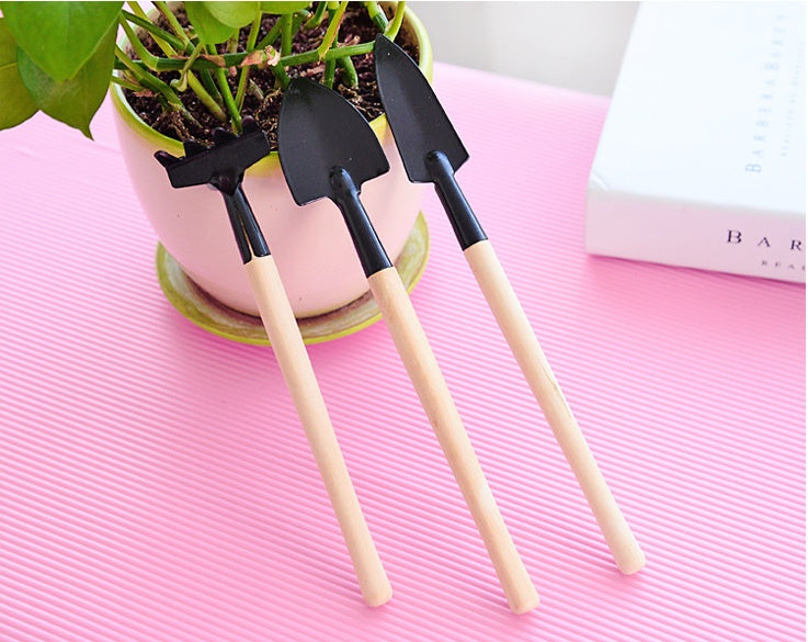 3 Pcs/set Mini Spade Shovel Harrow Flowerpot Tools