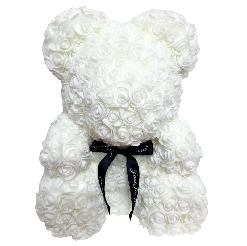 Creative Immortal Flowers Embrace Bears