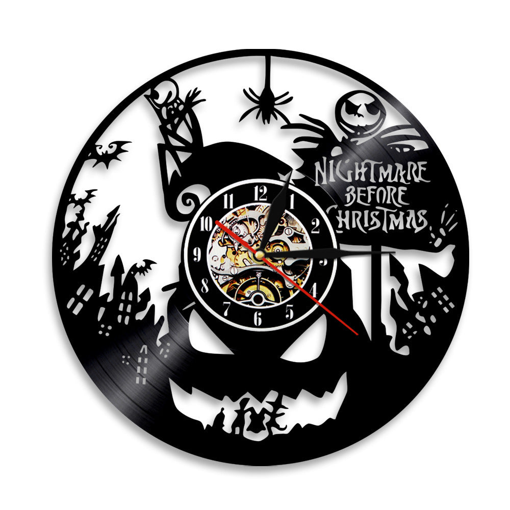 Christmas Night Cry Recording Wall Clock