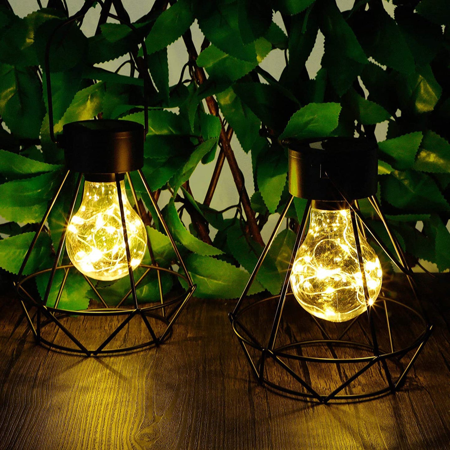 Garden Terrace Charm Edison Retro Lantern